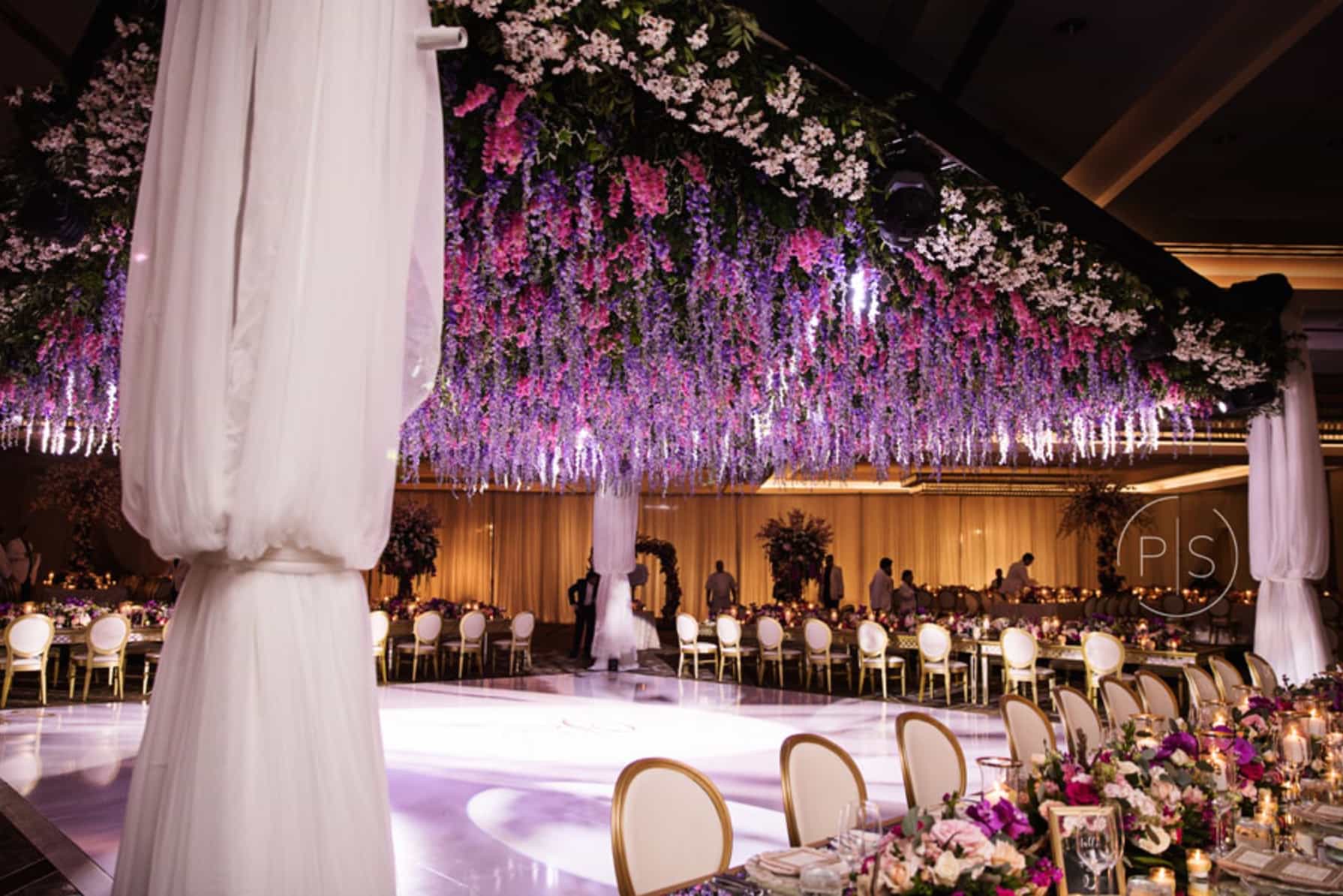 Fontainebleau-Miami-luxury-wedding-lighting-Indian-weddings